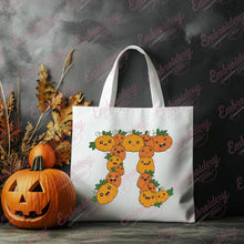 Pumpkin Pi Funny Math Teacher Halloween Embroidery Design