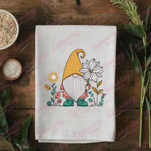 Garden Gnome Embroidery Design