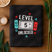 Level 5 Unlocked Gamer Birthday Embroidery Design