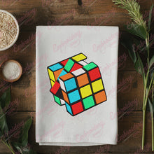 Rubik's Cube Puzzle Embroidery Design