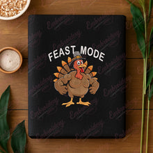 Feast Mode Activated Thanksgiving Turkey Embroidery Design