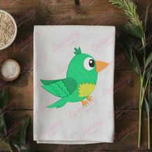 Funny Bird Embroidery Design