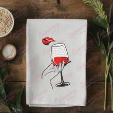 Wine Lover Embroidery Design