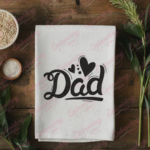 Dad Heart Embroidery Design