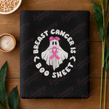 Breast Cancer Is Boo Sheet Embroidery Design