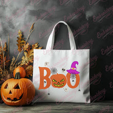Boo Halloween Embroidery Design
