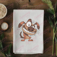 Stunning Crazy Dog Embroidery Design