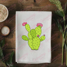 Prickly Pear Cactus Embroidery Design