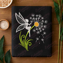 Magic Fairy On A Dandelion Embroidery Design