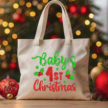 Baby's First Christmas Embroidery Design