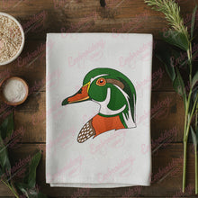 Wood Duck Head Embroidery Design