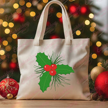 Festive Berries Christmas Embroidery Design