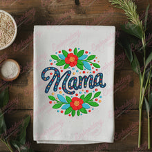 Floral Mama Embroidery Design