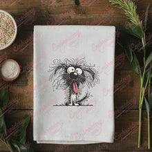 Crazy Frazzled Dog Clipart Embroidery Design