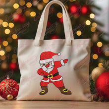 Dabbing Santa Embroidery Design