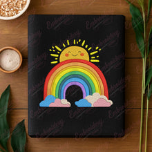 Rainbow Machine Embroidery Design