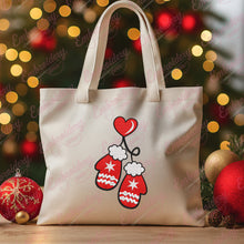 Christmas Santa Claus Hand Gloves Embroidery Design