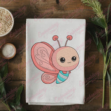 Cute Butterfly Applique Machine Embroidery Design
