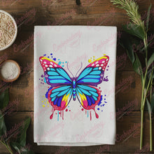 Colorful Butterfly Embroidery Design