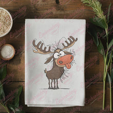Moose Machine Embroidery Design