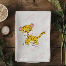 Baby Leopard Embroidery Design