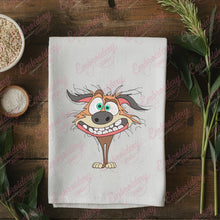 Funny Dog Embroidery Design