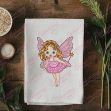 Cute Little Fairy Girl Embroidery Design