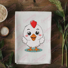Cute Baby Chicken Embroidery Design