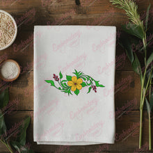 Ornate Flower Embroidery Design