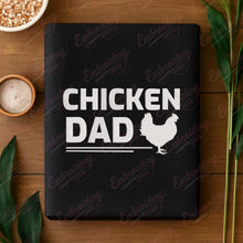 Chicken Dad Embroidery Design