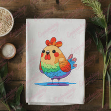 Cute Cartoon Chicken Machine Embroidery Design