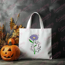 Flower For My Boo Halloween Embroidery Design