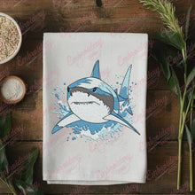 Great White Shark Machine Embroidery Design