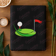 Golf Logo Embroidery Design