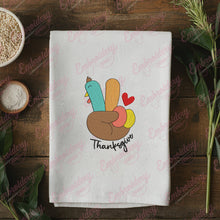 Peaceful Thanksgiving Turkey Embroidery Design
