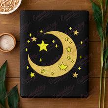 Cute Stars And Moon Embroidery Design