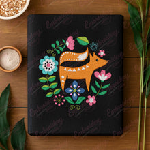 Fox & Flowers Embroidery Design