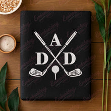 Golf Dad Embroidery Design
