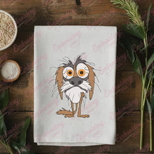 Crazy Dog Machine Embroidery Design