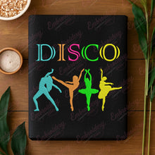 Disco Dancers Embroidery Design