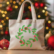 Christmas Wreath Embroidery Design