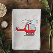 Beautiful Helicopter Embroidery Design
