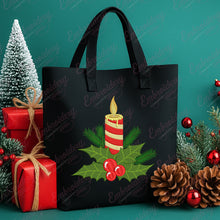 Christmas Candle Machine Embroidery Design