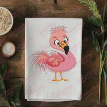 Cute Flamingo Machine Embroidery Design