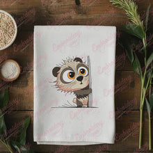 I Peeking You Panda Embroidery Design