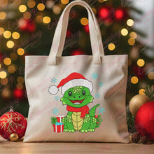 Christmas Dinosaur Delight Embroidery Design