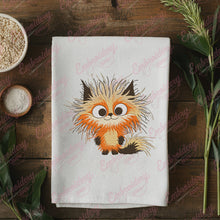 Funny Cat Embroidery Design