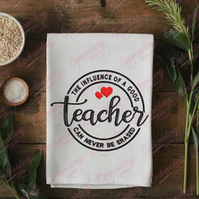 Teacher Can Never Be Erased Embroidery Design