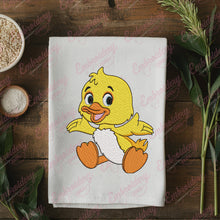 Funny Duck Embroidery Design