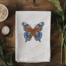 Colorful Butterfly Embroidery Design